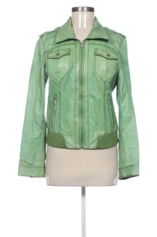 Damen Lederjacke Mauritius, Größe M, Farbe Grün, Preis 126,22 €