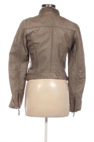 Damen Lederjacke New Look, Größe M, Farbe Beige, Preis 49,60 €