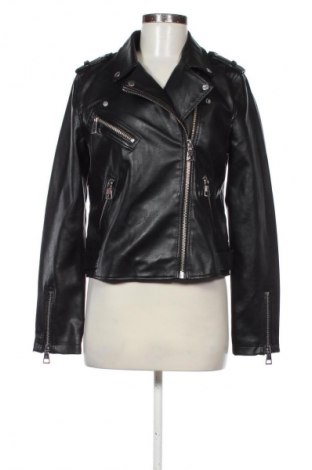 Geacă de piele pentru femei Next, Mărime M, Culoare Negru, Preț 443,99 Lei