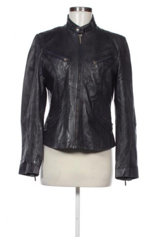 Damen Lederjacke SAKI, Größe M, Farbe Blau, Preis 121,29 €