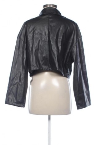 Damen Lederjacke SHEIN, Größe XL, Farbe Schwarz, Preis 17,99 €