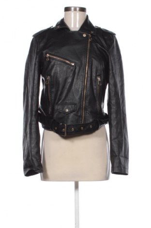 Damen Lederjacke Sinsay, Größe L, Farbe Schwarz, Preis € 20,99