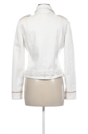 Damska kurtka skórzana Sisley, Rozmiar L, Kolor Biały, Cena 172,99 zł