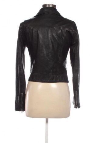Damen Lederjacke Stradivarius, Größe S, Farbe Schwarz, Preis 49,68 €