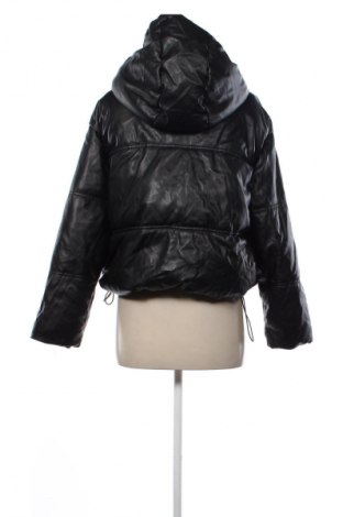 Női bőrdzseki Stradivarius, Méret XS, Szín Fekete, Ár 10 469 Ft