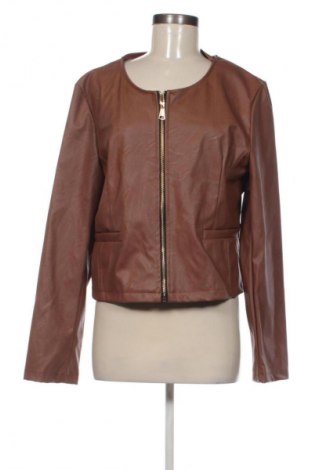Damen Lederjacke Styled In Italy, Größe XL, Farbe Braun, Preis € 23,99