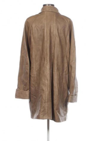Дамско кожено яке Unbranded, Размер XL, Цвят Бежов, Цена 41,41 €