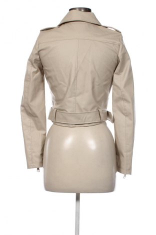 Damska kurtka skórzana Unbranded, Rozmiar S, Kolor Beżowy, Cena 160,75 zł
