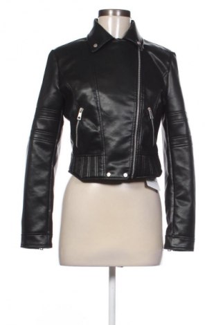 Γυναικείο δερμάτινο μπουφάν Unbranded, Μέγεθος M, Χρώμα Μαύρο, Τιμή 30,00 €