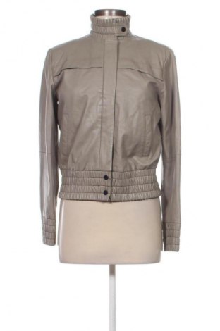 Geacă de piele pentru femei Unbranded, Mărime M, Culoare Bej, Preț 213,99 Lei