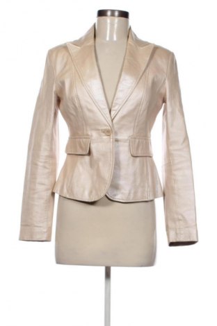 Damen Lederjacke Worthington, Größe XS, Farbe Ecru, Preis 24,05 €