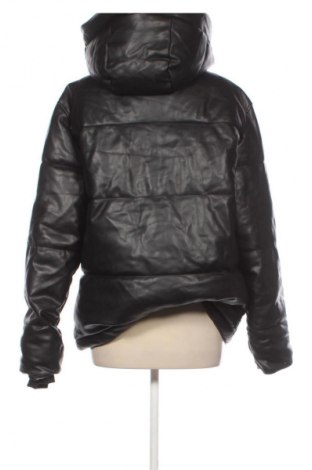 Geacă de piele pentru femei Zara, Mărime L, Culoare Negru, Preț 116,99 Lei