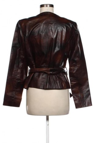 Damska kurtka skórzana Zara, Rozmiar XL, Kolor Brązowy, Cena 375,36 zł