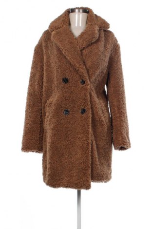 Palton de femei Bershka, Mărime XS, Culoare Maro, Preț 191,99 Lei