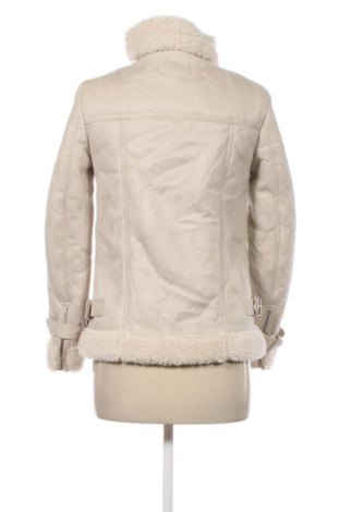 Damenmantel Bershka, Größe XS, Farbe Ecru, Preis € 42,99