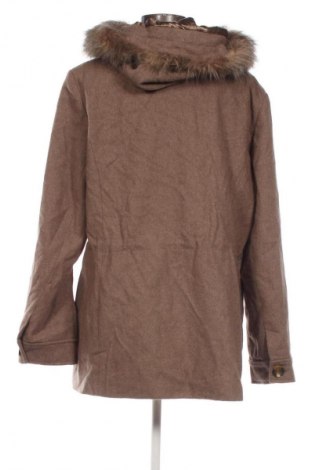 Damski płaszcz Cream, Rozmiar XL, Kolor Brązowy, Cena 1 116,56 zł