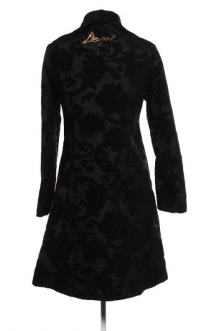Дамско палто Desigual, Размер M, Цвят Черен, Цена 56,24 €