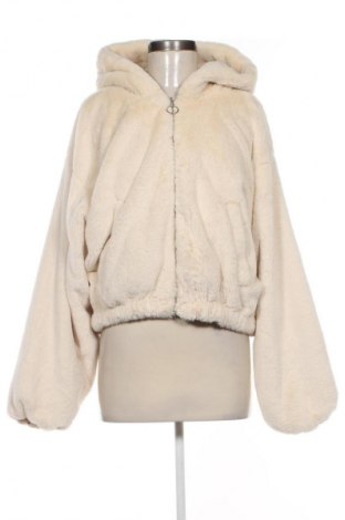 Дамско палто Pull&Bear, Размер L, Цвят Екрю, Цена 14,31 €