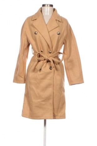 Γυναικείο παλτό SHEIN, Μέγεθος S, Χρώμα  Μπέζ, Τιμή 22,99 €
