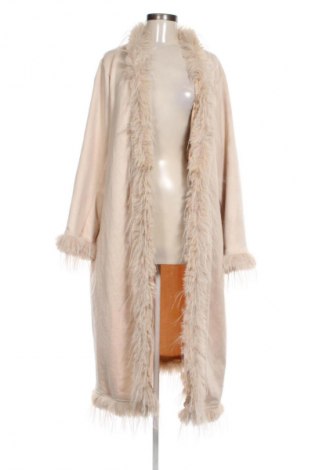 Dámsky kabát  SHEIN, Veľkosť 4XL, Farba Kremová, Cena  17,95 €