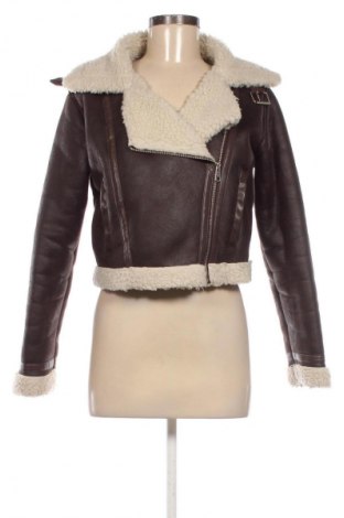 Damski płaszcz Sinsay, Rozmiar S, Kolor Brązowy, Cena 160,75 zł