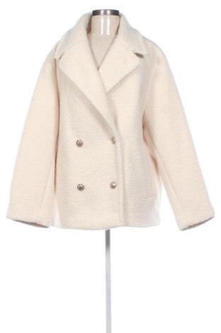 Damenmantel Zara, Größe XL, Farbe Ecru, Preis 94,23 €