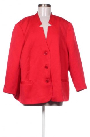 Γυναικείο σακάκι Atelier, Μέγεθος 3XL, Χρώμα Κόκκινο, Τιμή 25,00 €