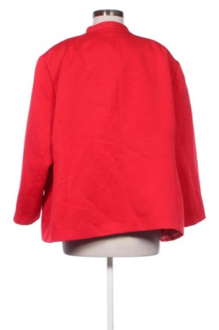 Γυναικείο σακάκι Atelier, Μέγεθος 3XL, Χρώμα Κόκκινο, Τιμή 25,00 €