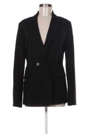 Sacou de femei Bershka, Mărime M, Culoare Negru, Preț 63,99 Lei