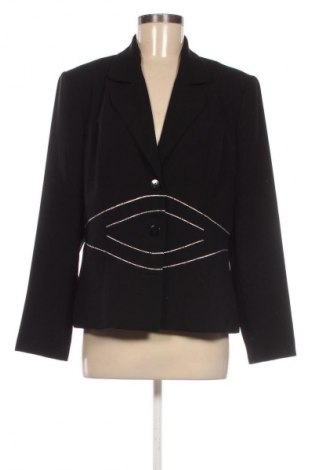 Γυναικείο σακάκι Fanylux, Μέγεθος XXL, Χρώμα Μαύρο, Τιμή 24,55 €