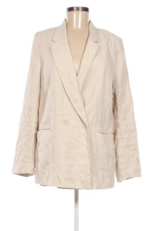 Γυναικείο σακάκι H&M, Μέγεθος XL, Χρώμα Εκρού, Τιμή 17,99 €