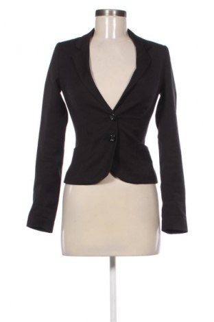 Damen Blazer H&M Divided, Größe XXS, Farbe Schwarz, Preis € 24,55