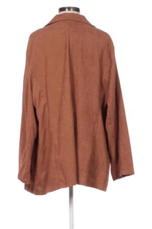 Damski żakiet SHEIN, Rozmiar 3XL, Kolor Brązowy, Cena 131,49 zł