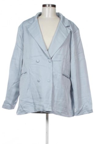 Damen Blazer Unbranded, Größe 3XL, Farbe Blau, Preis 20,99 €