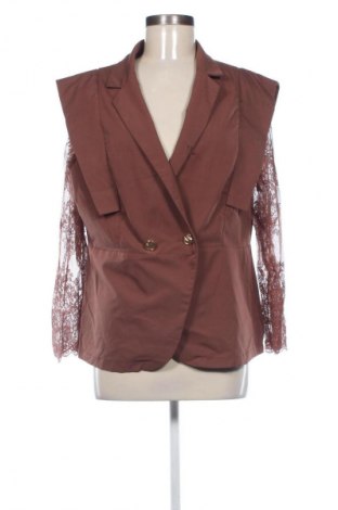 Дамско сако Unbranded, Размер XL, Цвят Кафяв, Цена 25,00 €