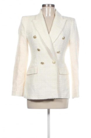 Damski żakiet Zara, Rozmiar XS, Kolor Biały, Cena 196,99 zł