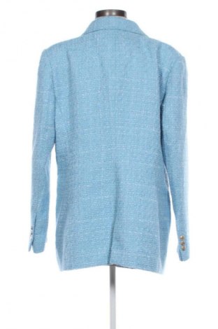 Sacou de femei Zara, Mărime XL, Culoare Albastru, Preț 106,99 Lei