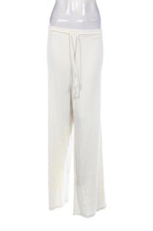 Damskie spodnie sportowe H&M, Rozmiar XXL, Kolor ecru, Cena 80,38 zł