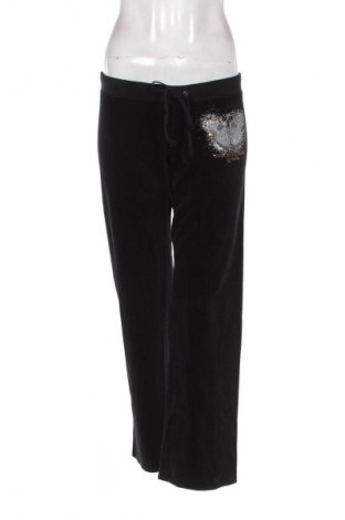Damskie spodnie sportowe Juicy Couture, Rozmiar M, Kolor Czarny, Cena 114,99 zł