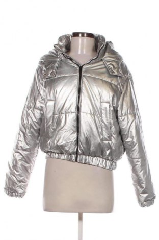 Dámska bunda  Bershka, Veľkosť S, Farba Strieborná, Cena  29,95 €