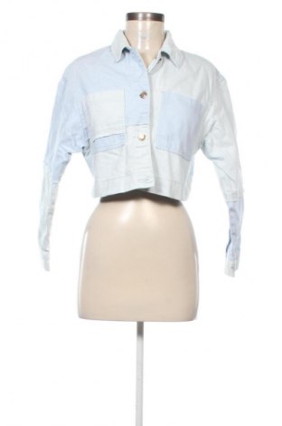 Dámska bunda  Bershka, Veľkosť XS, Farba Modrá, Cena  20,00 €