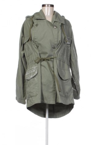 Dámska bunda  Zara, Veľkosť S, Farba Zelená, Cena  21,00 €