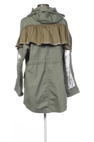 Dámska bunda  Zara, Veľkosť S, Farba Zelená, Cena  21,00 €