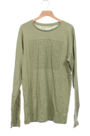 Kinder Shirt Brilliant, Größe 15-18y/ 170-176 cm, Farbe Grün, Preis 4,99 €