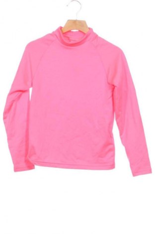 Dziecięca bluzka Decathlon, Rozmiar 7-8y/ 128-134 cm, Kolor Różowy, Cena 17,99 zł