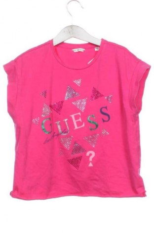 Dziecięca bluzka Guess, Rozmiar 11-12y/ 152-158 cm, Kolor Różowy, Cena 93,54 zł