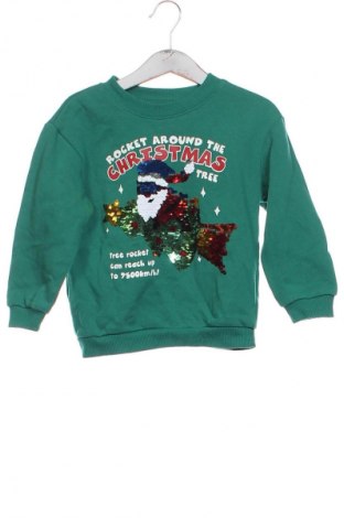 Dziecięca bluzka H&M, Rozmiar 2-3y/ 98-104 cm, Kolor Zielony, Cena 23,99 zł