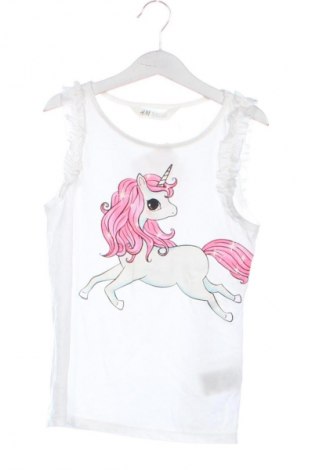 Kinder Shirt H&M, Größe 8-9y/ 134-140 cm, Farbe Weiß, Preis € 5,61