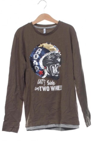 Bluză pentru copii Idexe, Mărime 10-11y/ 146-152 cm, Culoare Verde, Preț 32,99 Lei