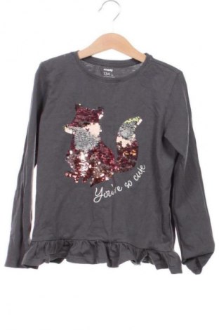 Dziecięca bluzka Sinsay, Rozmiar 8-9y/ 134-140 cm, Kolor Szary, Cena 26,24 zł